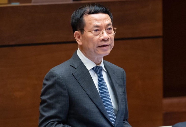 Bộ trưởng Nguyễn Mạnh Hùng - Ảnh: GIA HÂN