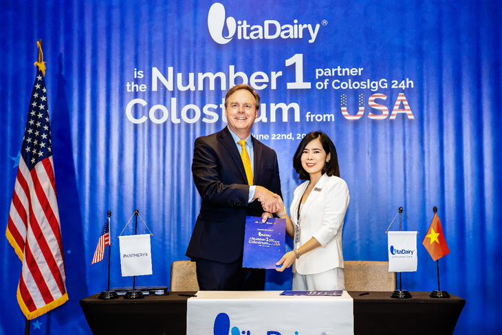 VitaDairy Việt Nam là đối tác số 1 của Tập đoàn sữa non Hoa Kỳ Pantheryx - Ảnh 1.