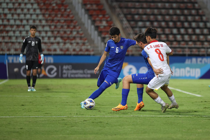 U17 Việt Nam gặp khó trước U17 Uzbekistan - Ảnh: AFC