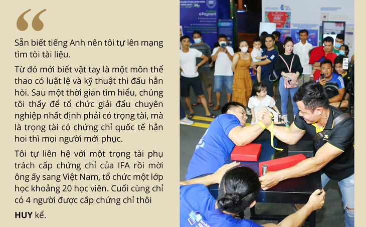 Vật tay: Thú vui giản dị mà lắm công phu - Ảnh 3.