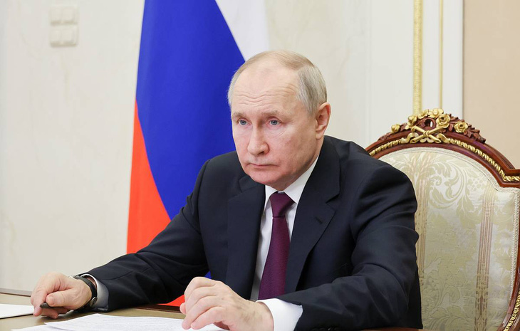 Tổng thống Nga Vladimir Putin gọi cuộc nổi loạn do ông Yevgeny Prigozhin tổ chức là kết quả của "tham vọng thái quá", dẫn đến biến chất và phản bội - Ảnh: TASS