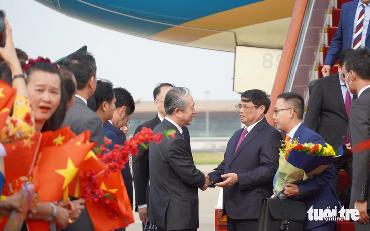 Thủ tướng Phạm Minh Chính đến Trung Quốc