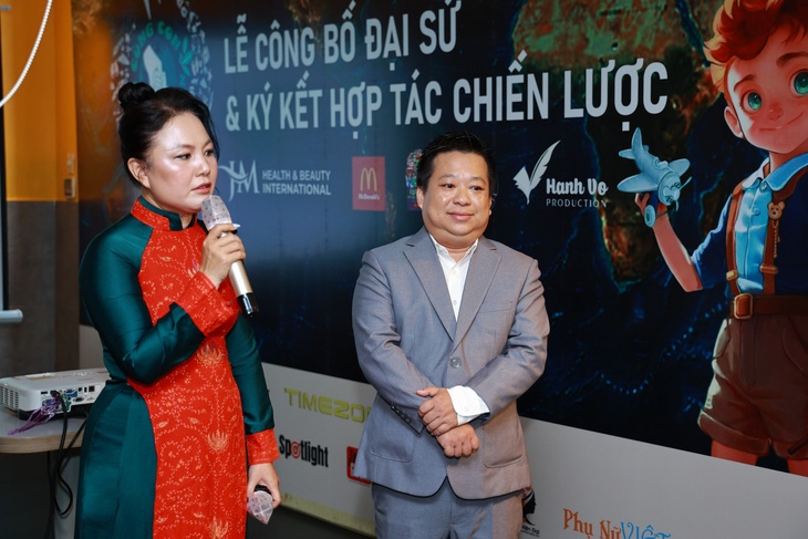 Chị Trương Ngọc Minh Đăng chia sẻ điểm mới của dự án - Ảnh: NVCC