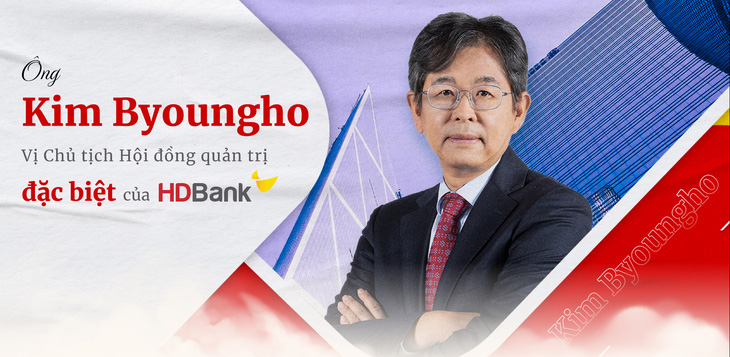 Ông Kim Byoungho, vị chủ tịch Hội đồng quản trị HDBank - Ảnh: HDB