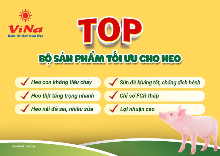 Vinafeed Group ra mắt dòng sản phẩm cao cấp mới cho heo - Ảnh 3.