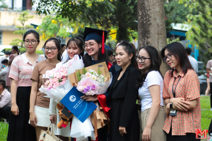 Sinh viên tốt nghiệp tại Trường Đại học Tài chính - Marketing năm 2023