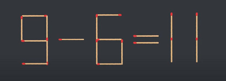 Thử tài IQ: Di chuyển một que diêm để 7+12=11 thành phép tính đúng - Ảnh 7.