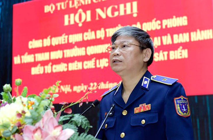Cựu tư lệnh cảnh sát biển Nguyễn Văn Sơn - Ảnh: CTV