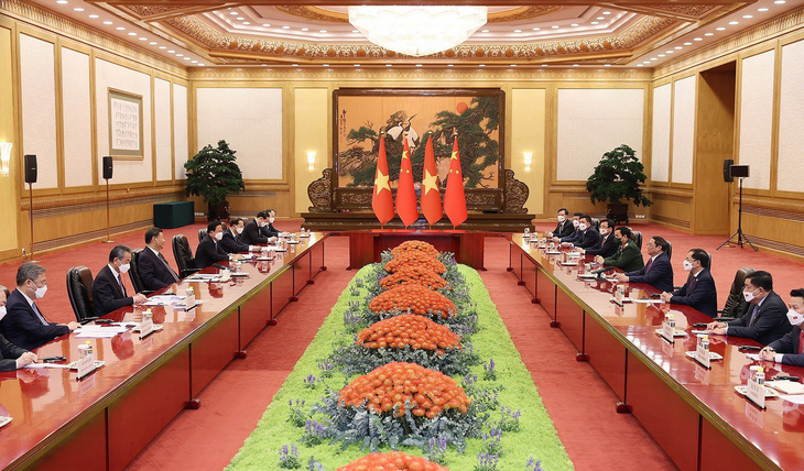 Tổng bí thư, Chủ tịch Tập Cận Bình: Sẽ mở rộng nhập khẩu hàng hóa Việt Nam, tăng kết nối đường sắt - Ảnh 1.