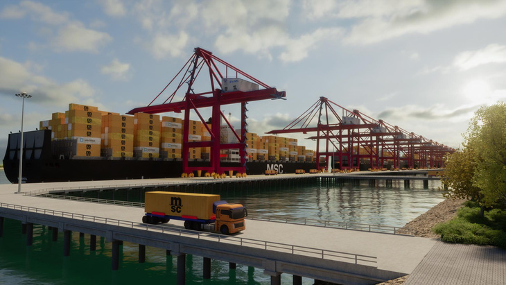 Lộ diện những hình ảnh đầu tiên của siêu cảng Cần Giờ - Ảnh 8.