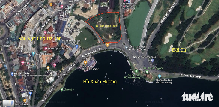 Bác đề xuất xây khách sạn 5 sao trên đất vàng cạnh hồ Xuân Hương - Ảnh 1.