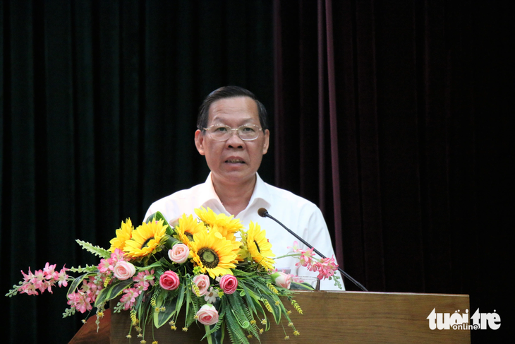 Ông Phan Văn Mãi: Vụ SCB, Vạn Thịnh Phát tác động rất lớn đến kinh tế xã hội TP.HCM - Ảnh 1.