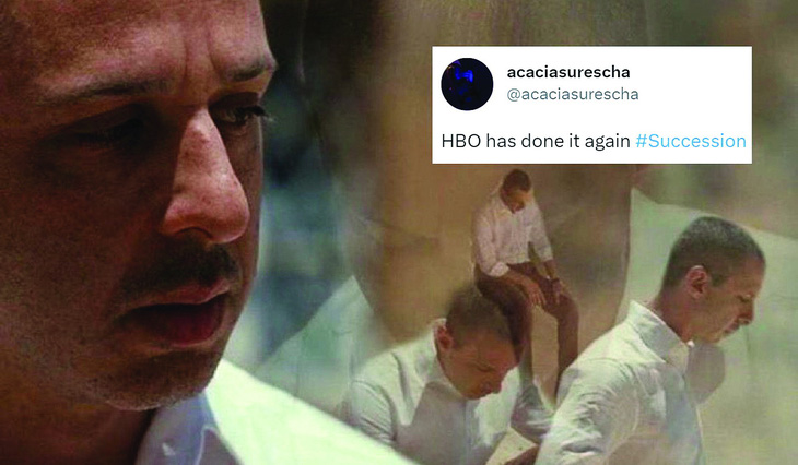 Một người dùng Twitter bày tỏ thất vọng về tập cuối series Succession: &quot;HBO lại thế nữa rồi&quot;.