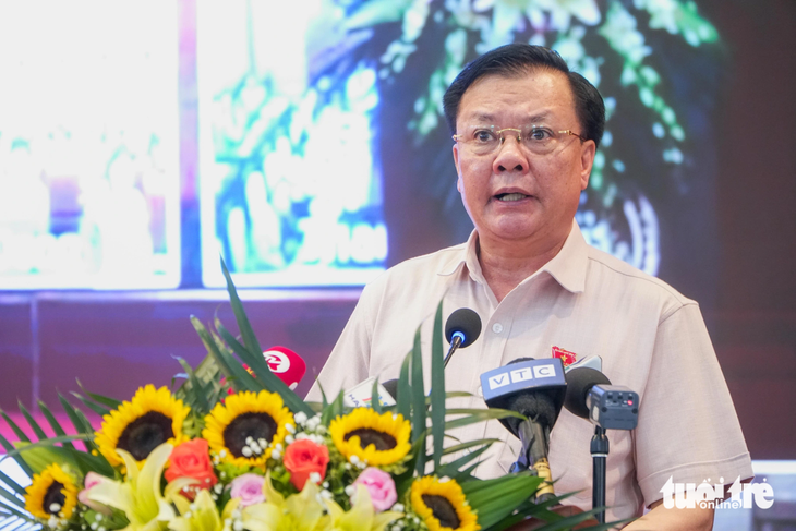 Bí thư Thành ủy Hà Nội Đinh Tiến Dũng trả lời kiến nghị cử tri 