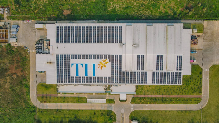 Điện mặt trời trên mái Nhà máy Nước tinh khiết, thảo dược và hoa quả Núi Tiên