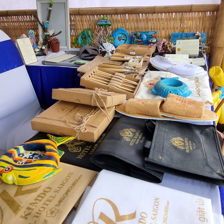 Các sản phẩm thân thiện môi trường của Saigontourist Group tại ngày hội