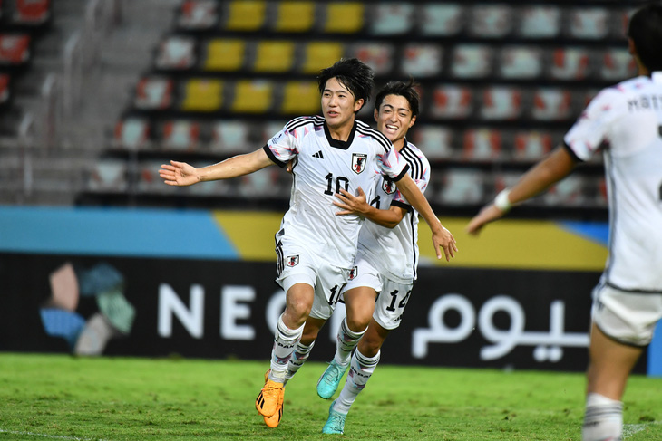 Nhật Bản chạm trán Hàn Quốc tại chung kết U17 châu Á - Ảnh 1.