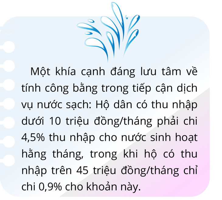 Dịch vụ nước sạch:  Phải chọn được giá đúng - Ảnh 6.