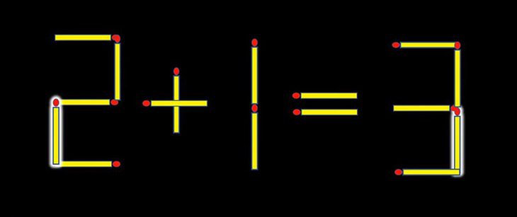Di chuyển hai que diêm để 2-4=2 thành phép tính đúng - Ảnh 6.