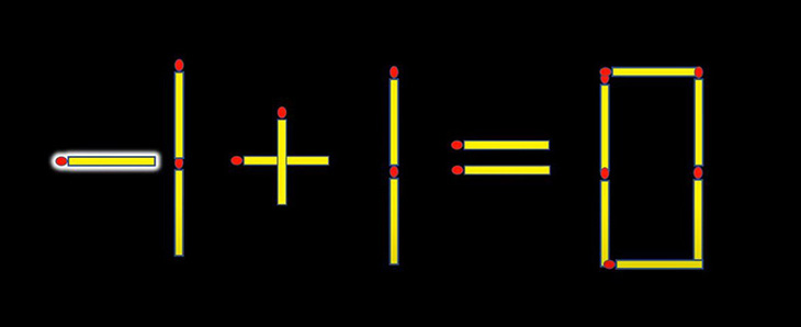 Di chuyển một que diêm để 1+1=8 thành phép tính đúng - Ảnh 3.