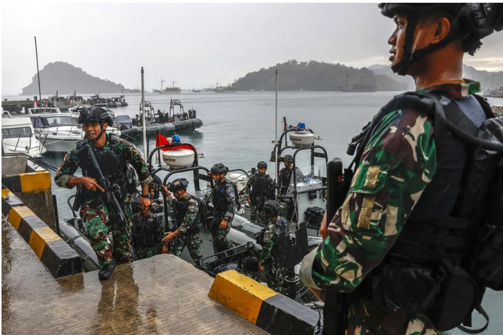 Mỹ, Trung Quốc, Nga bắt đầu diễn tập hải quân đa phương ở Indonesia - Ảnh 1.