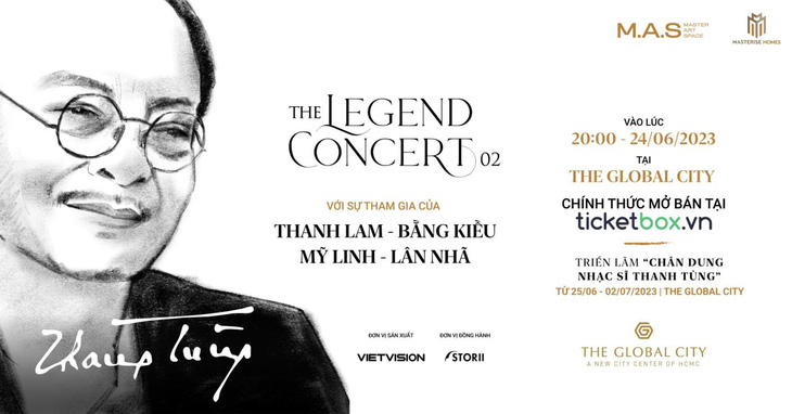 The Legend Concert 02 - nhạc sĩ Thanh Tùng sẽ diễn ra vào ngày 24-6 tới