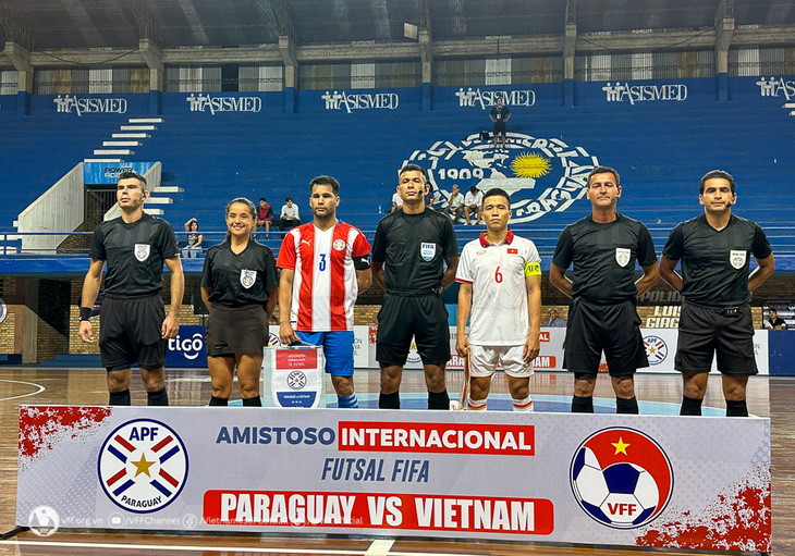 Đội tuyển futsal Việt Nam hòa kịch tính Paraguay - Ảnh 1.
