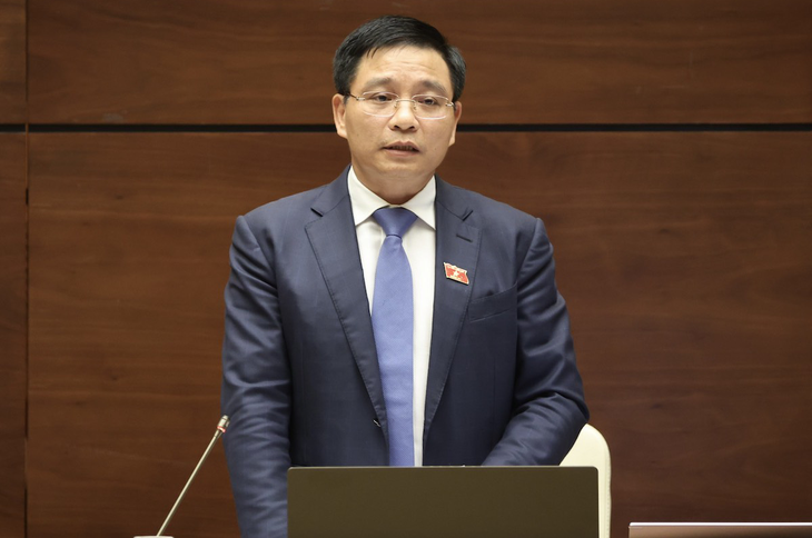 Bộ trưởng Nguyễn Văn Thắng nêu nguyên nhân chậm tiến độ cao tốc Bến Lức - Long Thành - Ảnh 1.