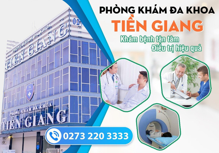 Phòng khám đa khoa Tiền Giang: dễ dàng đặt hẹn, chi phí hợp lý - Ảnh 1.