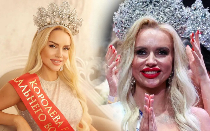 Hoa hậu Quý bà Nga đăng quang với gương mặt khác xa ảnh trên mạng