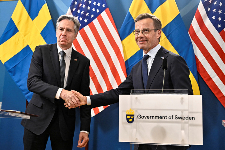 Thụy Điển cho NATO đóng quân dù chưa chính thức gia nhập - Ảnh 1.