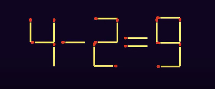 Thử tài IQ: Di chuyển hai que diêm để 8+7=9 thành phép tính đúng - Ảnh 4.