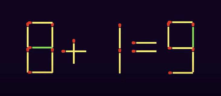 Thử tài IQ: Di chuyển hai que diêm để phép tính 0+7=6 thành đúng - Ảnh 3.