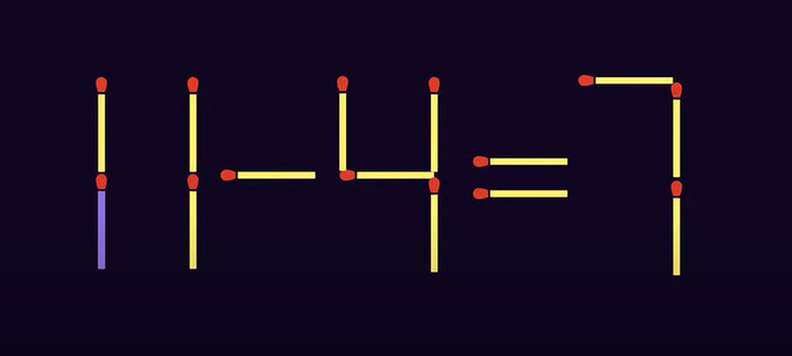 Thử tài IQ: Di chuyển hai que diêm để phép tính 0+7=6 thành đúng - Ảnh 9.