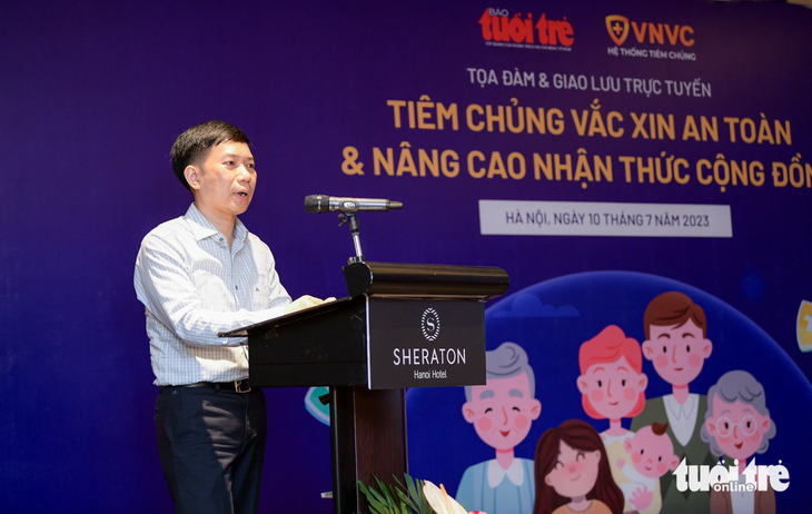 Ông Lê Việt Dũng, phó cục trưởng Cục Quản lý dược - Bộ Y tế - Ảnh: NAM TRẦN