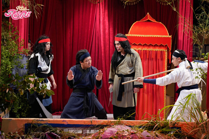 3 nhân vật thảo khấu Trường Giang, Dương Lâm, Negav với những màn tung hứng nhịp nhàng cũng đem lại nhiều tiếng cười cho khán giả