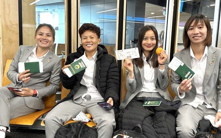 Tuyển nữ Việt Nam đến Auckland, chờ đấu Tây Ban Nha trước World Cup 2023