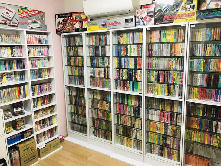Bộ sưu tập tất cả các băng Nintendo Famicom từng phát hành của @corner_mask (Nhật)