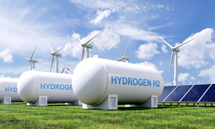 Hydrogen được đánh giá tiềm năng hơn các loại năng lượng tái tạo như năng lượng gió, mặt trời - Ảnh: WB