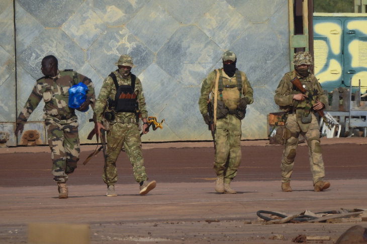 Một nhóm lính Wagner tại Mali - Ảnh: QUÂN ĐỘI PHÁP
