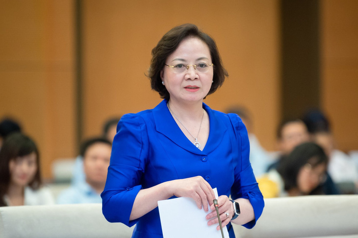 Bộ trưởng Bộ Nội vụ Phạm Thị Thanh Trà - Ảnh: GIA HÂN