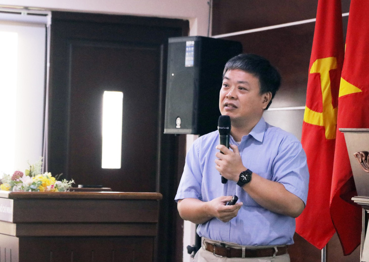 GS Hsi-Pin Ma - giám đốc Trung tâm công nghệ thiết kế vi mạch, Đại học Quốc gia Thanh Hoa (Đài Loan) - chia sẻ tại sự kiện