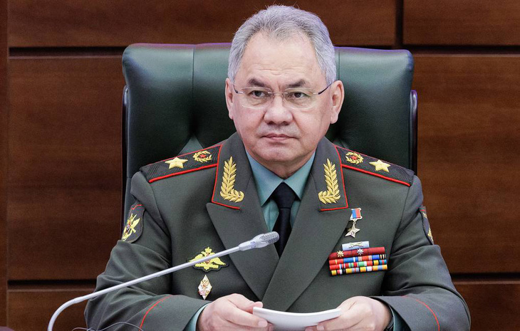 Bộ trưởng Quốc phòng Nga Sergei Shoigu - Ảnh: TASS