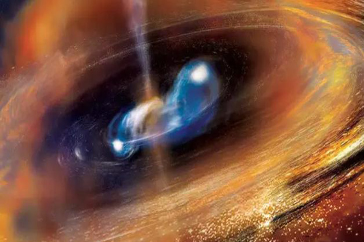 Các nhà khoa học nói rằng JWST lần đầu tiên nhận được dấu hiệu của một kilonova - Ảnh minh họa: NASA