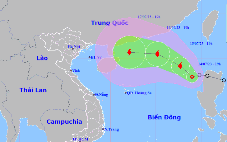 Áp thấp nhiệt đới mạnh lên thành bão có ảnh hưởng đất liền Việt Nam?