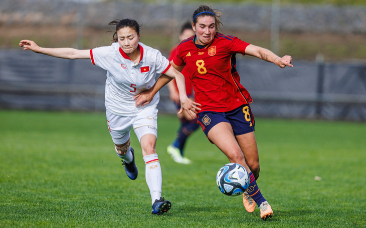 Tuyển nữ Việt Nam thua Tây Ban Nha 0-9 trước thềm World Cup nữ 2023