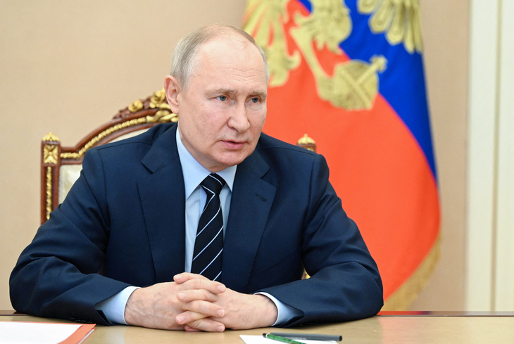 Trả lời phỏng vấn, Tổng thống Nga Vladimir Putin tuyên bố cuộc phản công của Ukraine &quot;không thành công&quot; - Ảnh: REUTERS