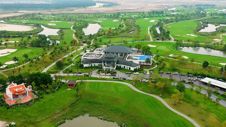 Một góc dự án Vinpearl Golf Hải Phòng đã được Vingroup xây dựng xong - Ảnh: Vinhomes