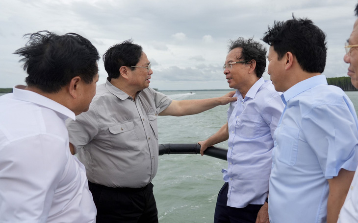 Thị sát siêu cảng Cần Giờ, Thủ tướng yêu cầu phải hoàn thiện hồ sơ dự án trong tháng 7