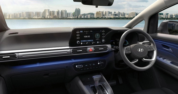 Giao diện táp lô mới của Hyundai Stargazer 2024 - Ảnh: Hyundai